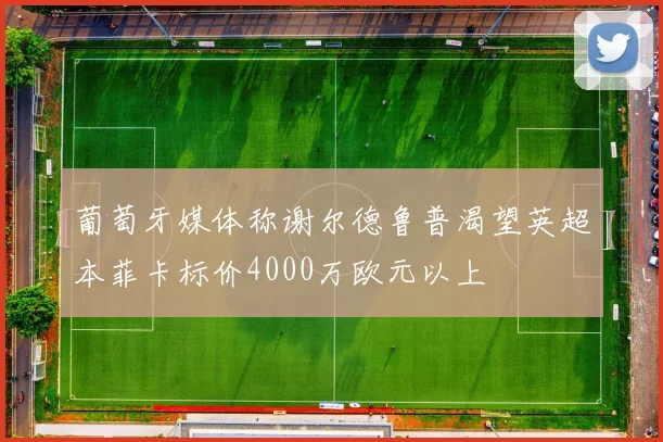 葡萄牙媒体称谢尔德鲁普渴望英超本菲卡标价4000万欧元以上